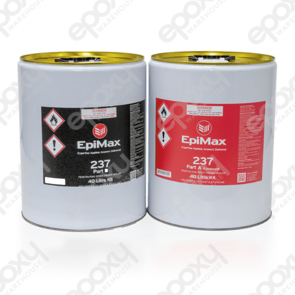Epimax 237 penetrating epoxy primer sealer 40L Kit