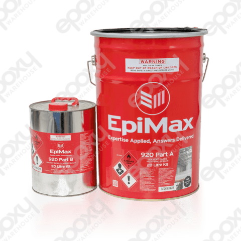 Two Epimax 920 20L kit Red and Silver Drums