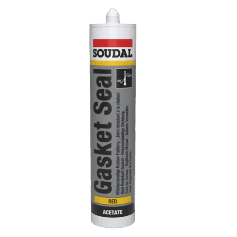 Soudal Gasket Seal Silicone Sealant 12x310ml Cartridge