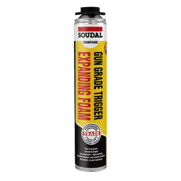 Soudal Gun Grade Gap Filling Expanding Foam 12x750ml Cartridge