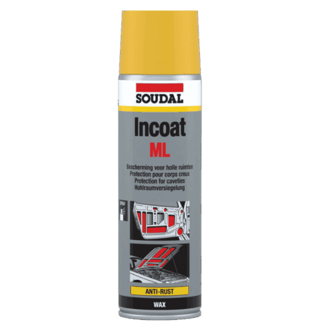 Soudal Incoat ML for rust prevention in cars