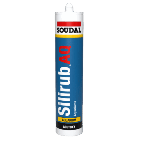 Soudal Silirub AQ Silicone Sealant - Aquarium Sealant