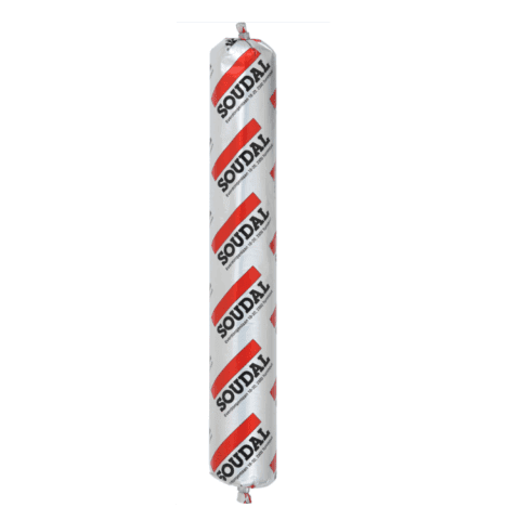 Soudal Silirub WS+ Silicone Sealants 12x600ml Sausage