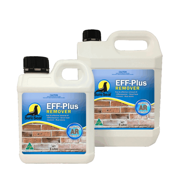 Sure Seal EFF Plus Remover– Advanced solution for removing efflorescence, grout residue, and stains.