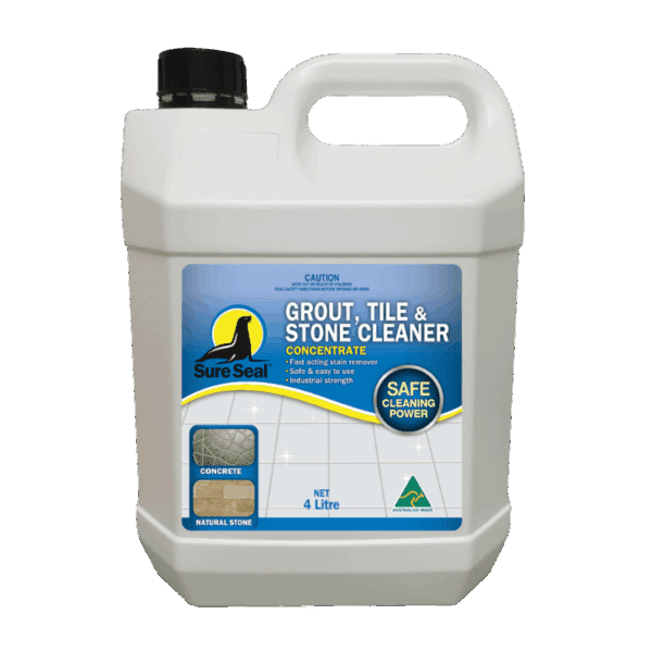 Sure Seal Grout, Tile & Stone Cleaner Concentrate – Industrial-strength cleaner for grout, tile, and stone surfaces.