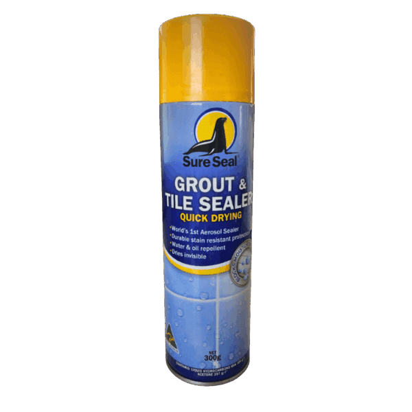 Sure Seal Grout, Tile and Stone Sealer Quick Drying Aerosol 300gm