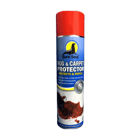 Sure Seal Rug & Carpet Protector for stain protection on carpets and rugs