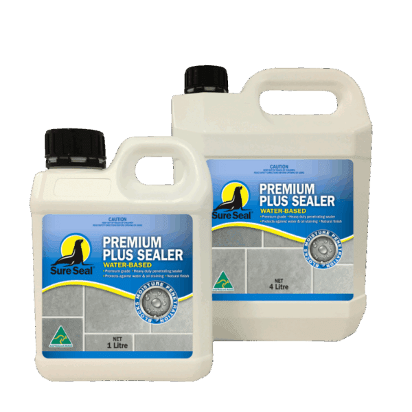 Sure Seal Premium Plus Sealer – high-strength water based penetrating sealer for stone and concrete surfaces