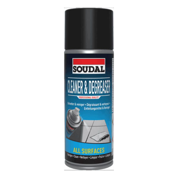Soudal Cleaner and Degreaser for cleaning mechanical parts